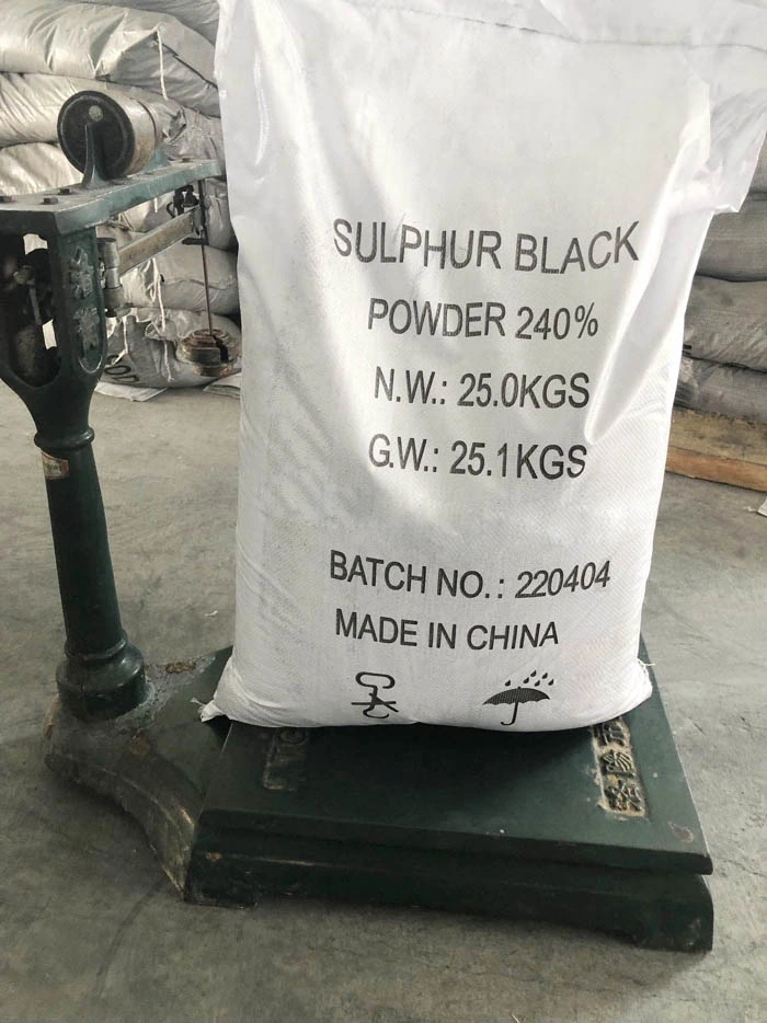 High Strength Black Dye Sulfur Black/Sulphur Black 200% 220% 240%